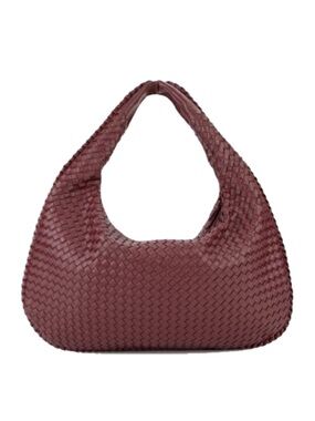 ETSY BURGUNDY SHOULDER BAG